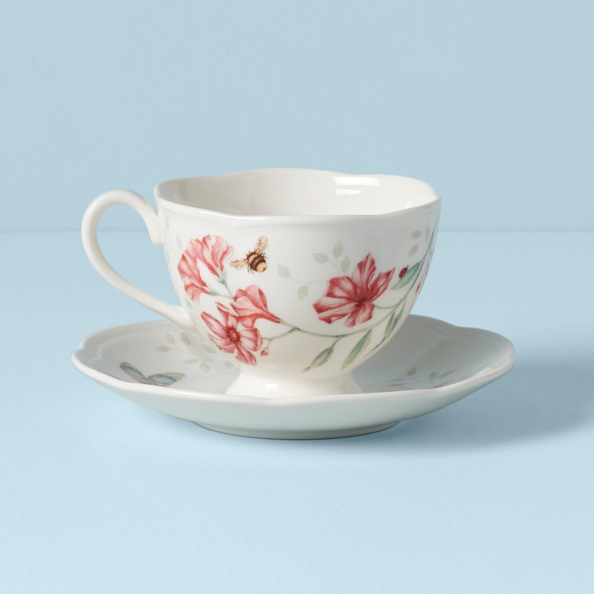 Butterfly Meadow Dragonfly Cup & Saucer