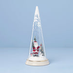 Merry & Magical Lit Santa With Lantern Figurine