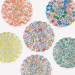 Meri Meri x Liberty Garden Party Small Plates, Set of 6